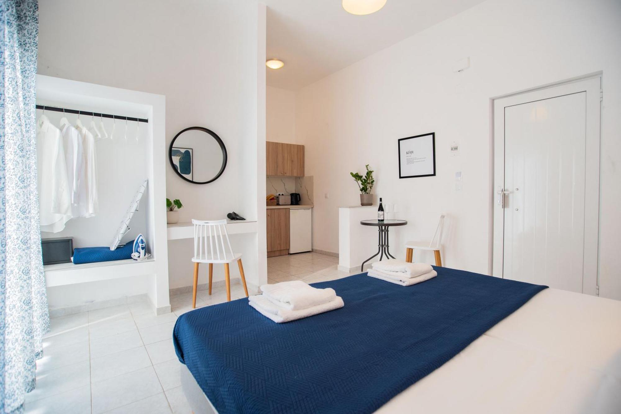 Seaside Suites Kavos Bagian luar foto